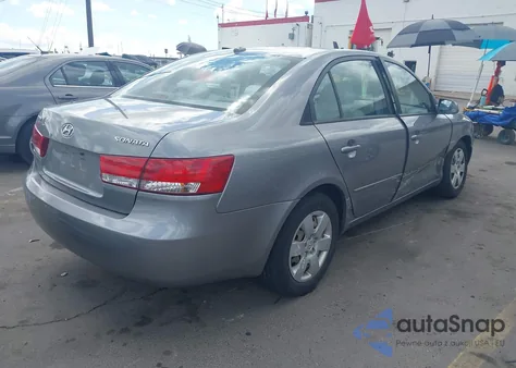 2007 Hyundai Sonata Gls z USA, uszkodzony, nr VIN 5NPET46C07H281834